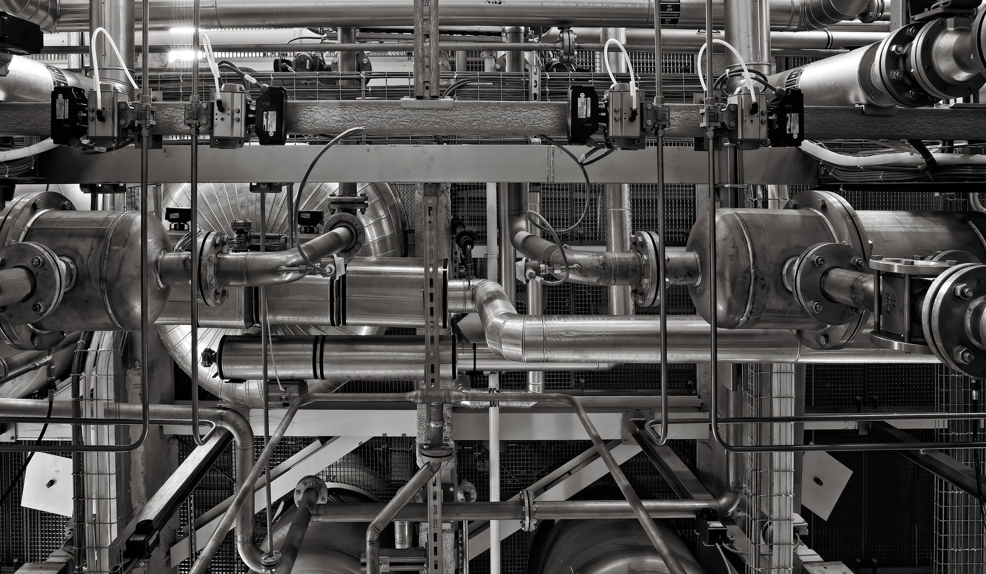 Industrial process piping and valves